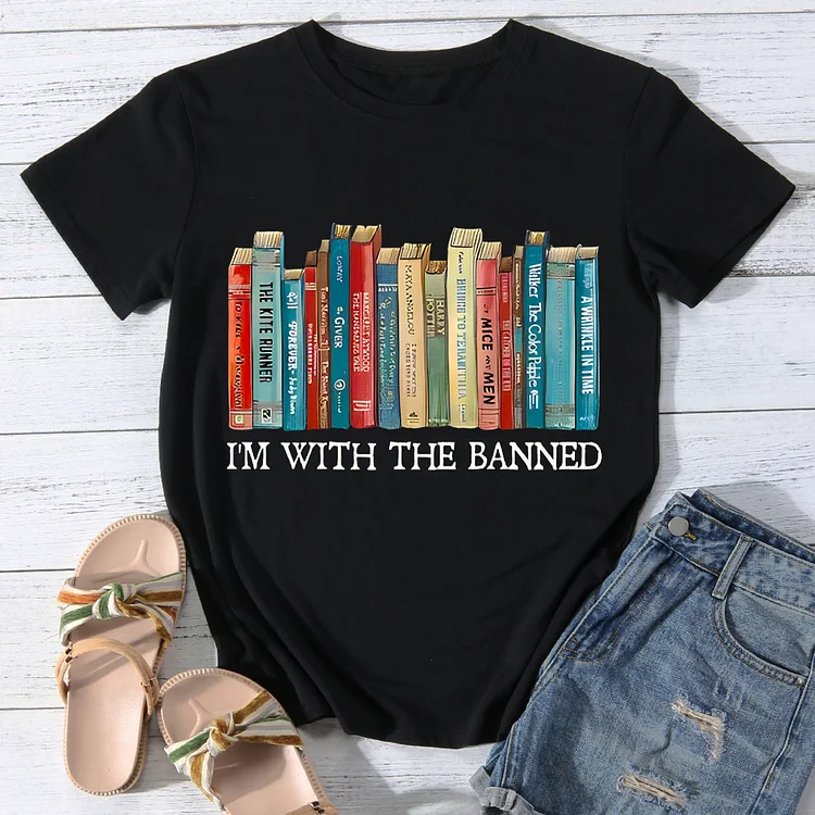 🔥NEW IN - I\'m With The Banned Books T-shirts
