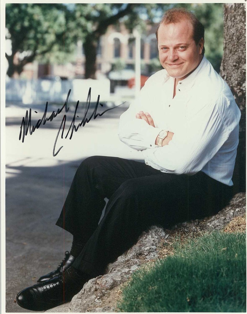 Michael Chiklis Signed Autographed Glossy 8x10 Photo Poster painting - COA Matching Holograms