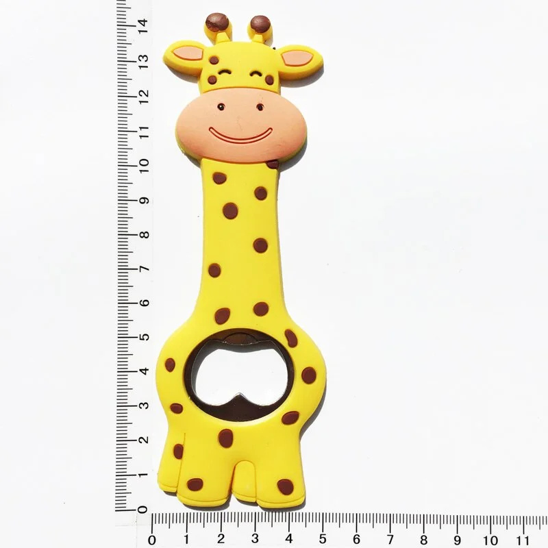 Athvotar Cute Animal Paw Wine Bottle Opener Beer Bottle Opener Cat Magnet Refrigerator Sticker Dog Fridge Magnet Beer Opener