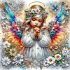 Angel Girl-11CT Stamped Cross Stitch 40*40cm