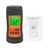 2Pin Wood Digital Moisture Meter W/ Backlit LCD Ygrometer for Wood Wall Firewall