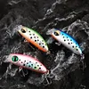 5pcs Mixed Colors Minnow Fishing Lures Artificial Hard Bait Wobbler Fishing Bait
