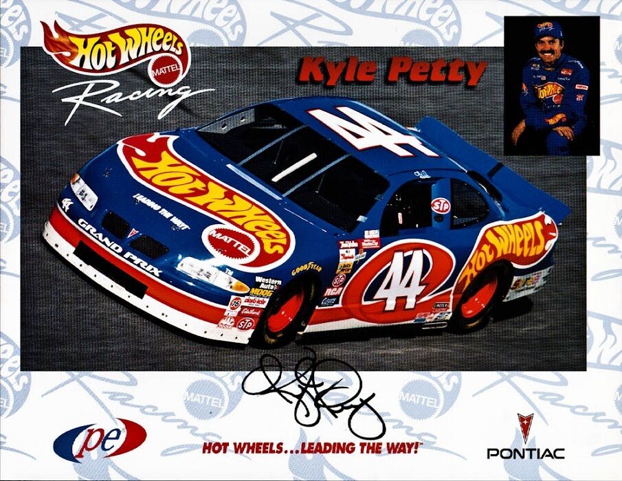 KYLE PETTY Signed Photo Poster painting - NASCAR