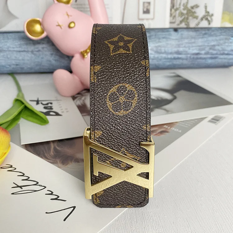 Smooth Buckle Belt Fashion Belt