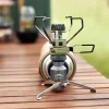 Rocket Stove Stand, Long Gas Stove Tripod Adapter With Valve Extender
