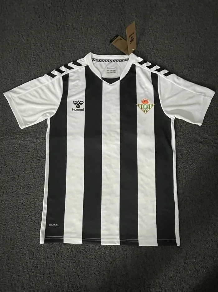 Fan Version 2025-2026 Real Betis Black/White Special Edition Football Shirt