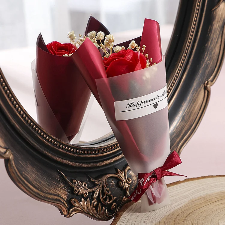 Cadeau mini bouquet de roses Pour maman Jessemade FR