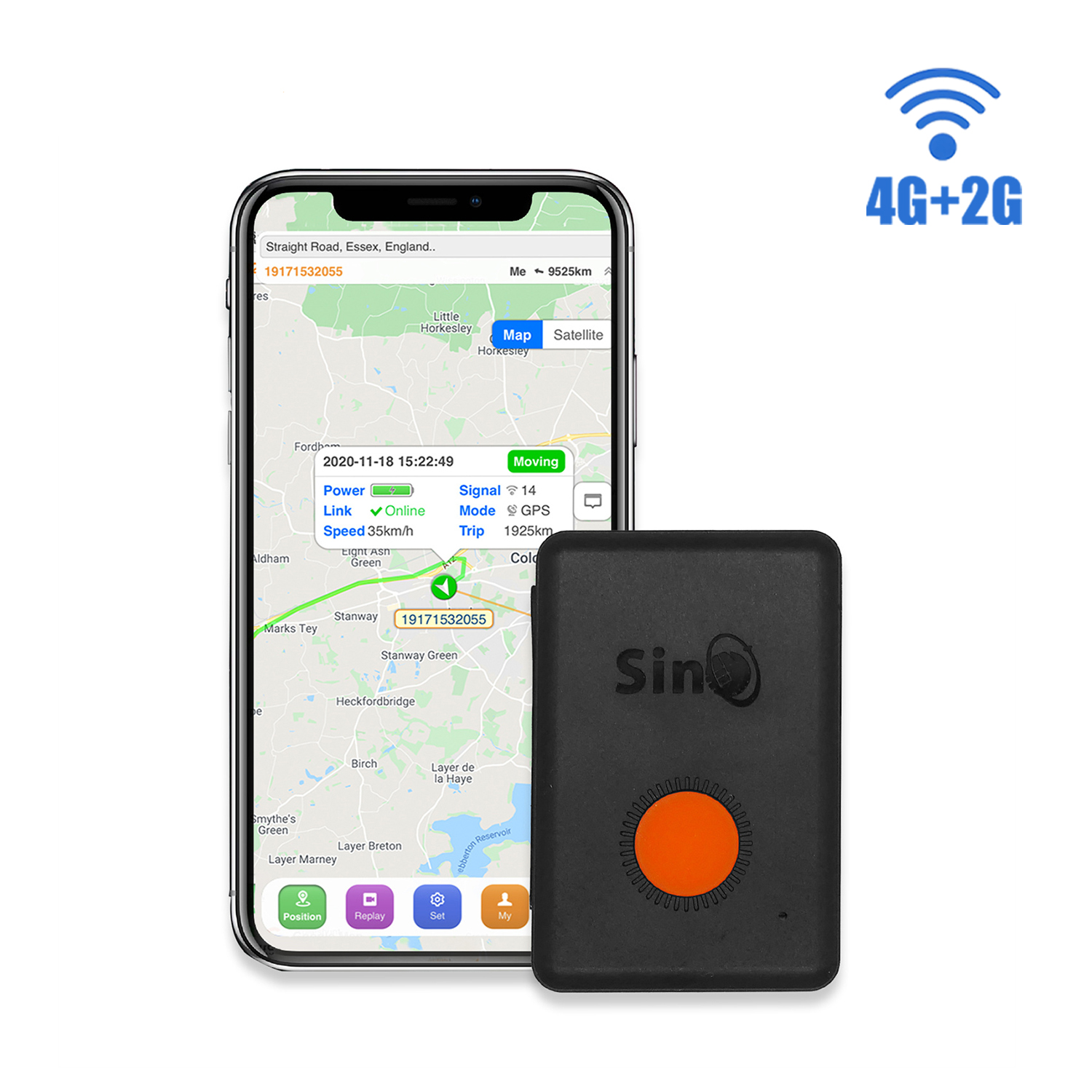 4G SinoTrack ST-904L Mini Builtin Battery Waterproof GPS Tracker for Kid Personal Car Pet Device with Free Tracking APP