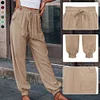 Gioiacombo™ Pantaloni harem casual da donna in tinta unita primavera ed estate europei e americani