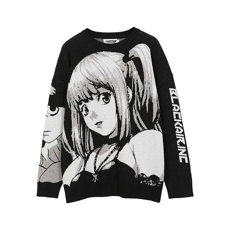 Death Note Amane Misa Trendy Sweater weebmemes