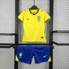 2026 World Cup Kids Brazil Soccer Jersey Home