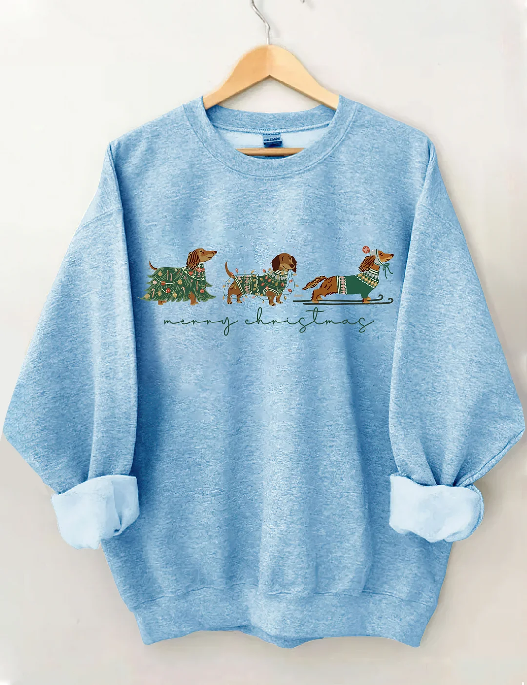 Christmas Dachshund Dog Sweatshirt
