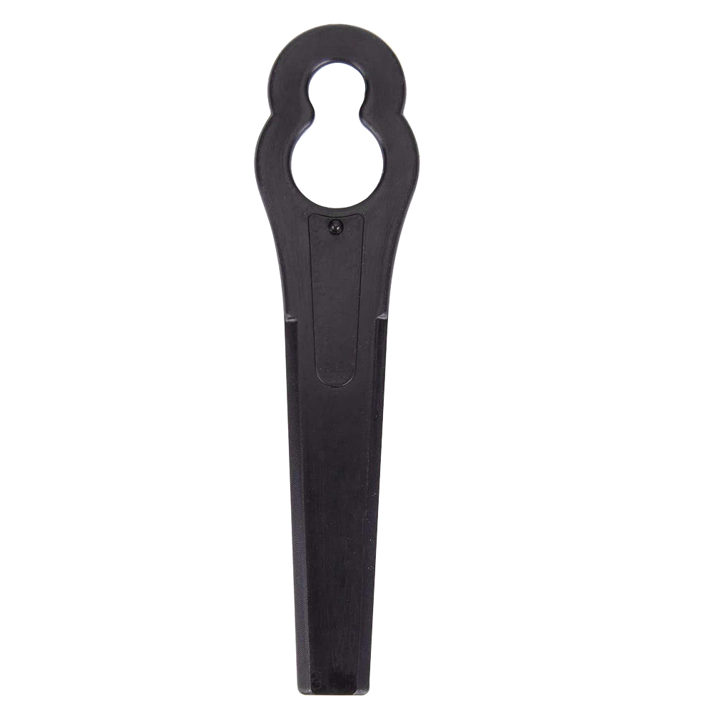 

Gourd Shape Plastic Lawn Mower Grass Trimmer Cutter Blades, 25pcs blcak, 501 Original