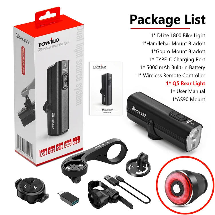 q5 bike light