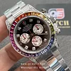 Rolex Daytona 116599 RBOW Rainbow Black Dial Stainless steel Super Clone