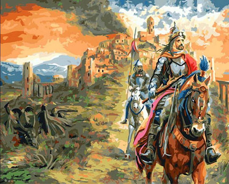 

Army of The Kingdom – People Paint By Numbers - 40*50CM, 501 Original