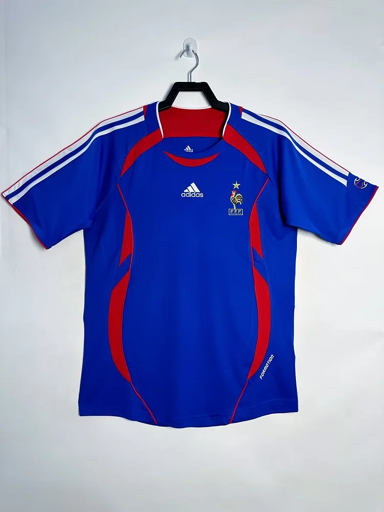 2006 France Home Retro Jersey