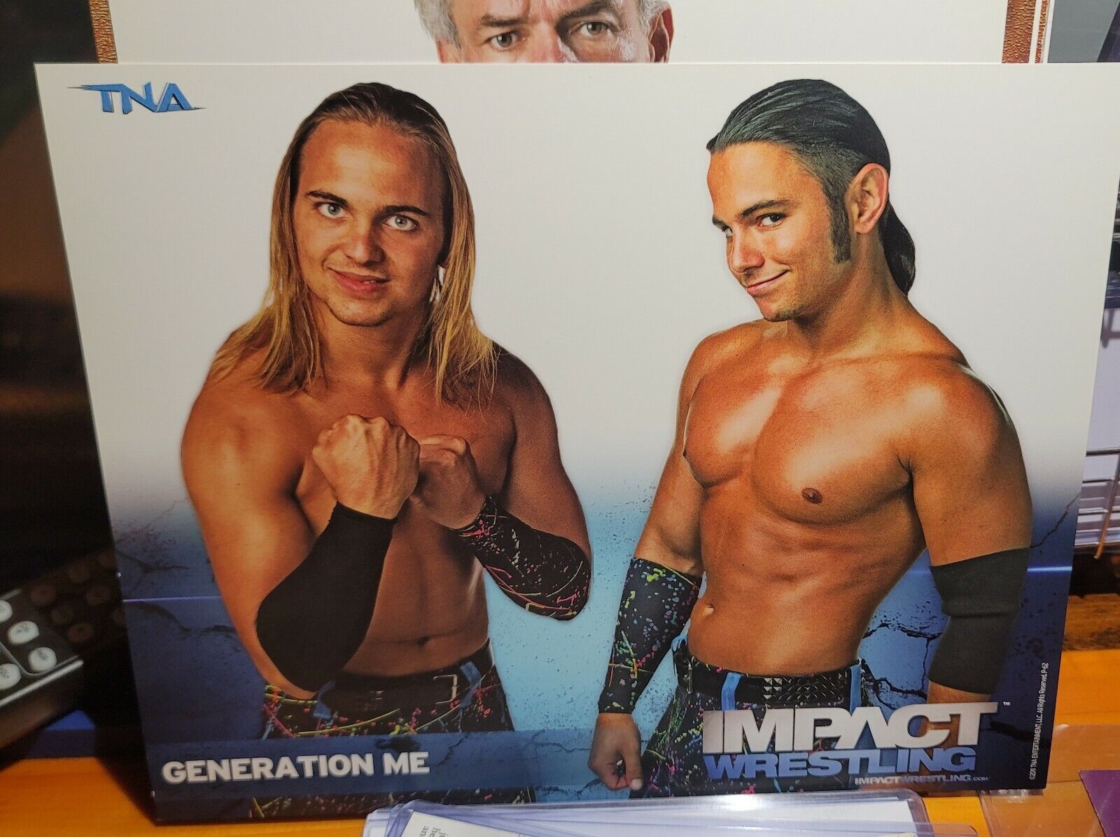 Generation Me TNA Impact official original 8x10 wwe wwf promo AEW Young Bucks