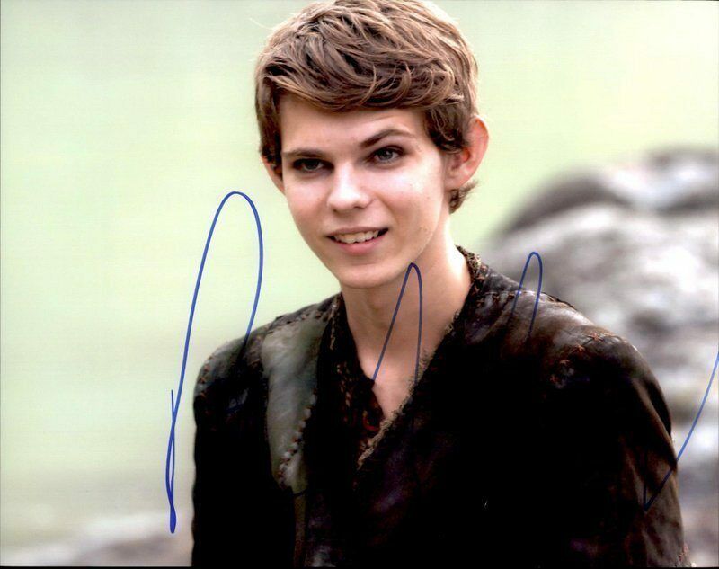 Robbie Kay authentic signed celebrity 8x10 Photo Poster painting W/Cert Autographed C6