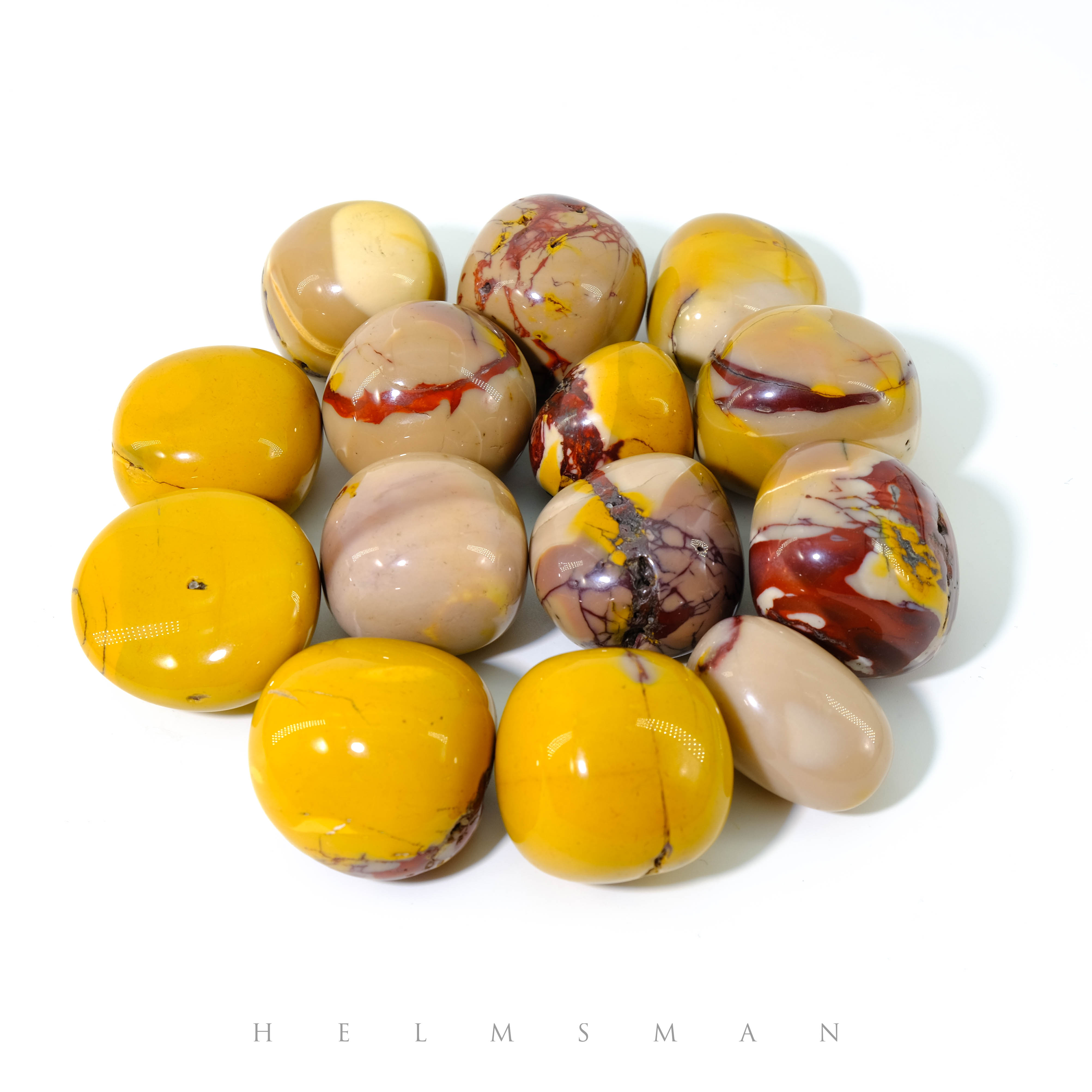 Mookaite Tumbled Stones 5pcs Set