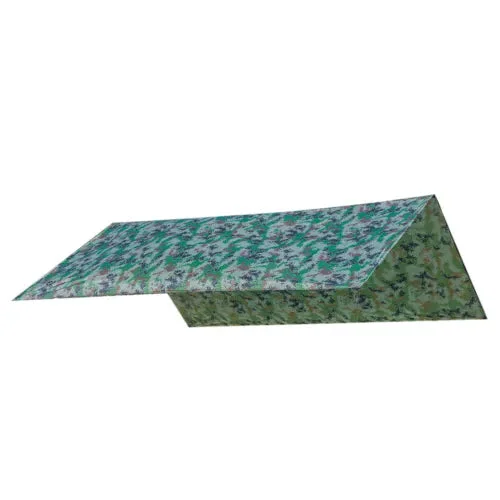 Hammock Tent Tarp Shelter Rain Sun Shade Camping Portable Picnic Pad Mat JY