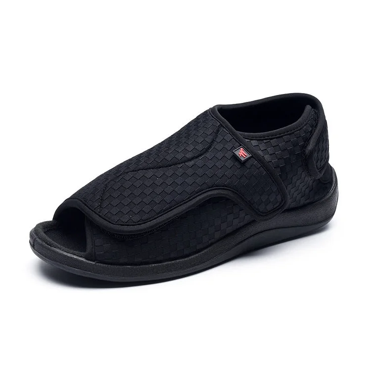 Sale\Black UK5\Stunahome M-AIR Comfortable Adjustable Extra Wide Shoes shopify Stunahome.com