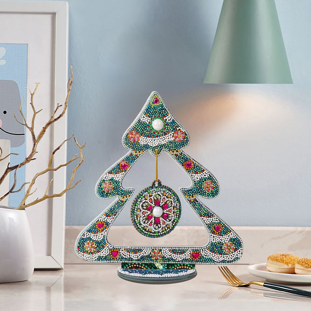 DIY Christmas Tree Diamond Painting Home Ornaments Gifts