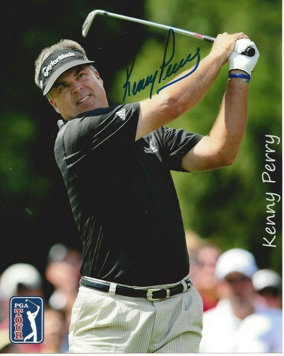 Kenny Perry Autographed 8x10 PGAC722