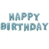 16" HAPPY BIRTHDAY Aluminum Film Letters Balloons Birthday Party Celebration Decors