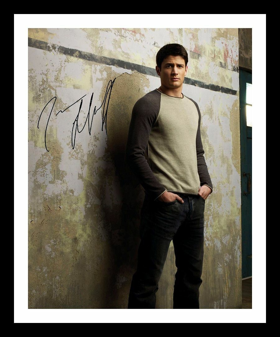 James Lafferty Autograph Signed & Framed Photo Poster painting