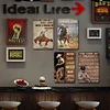 4PCS Cowboy - Vintage Metal Signs Set - 20*30cm - Western