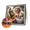 Diamond Painting -DIY Round Drill Girl