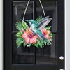 >SALE<Animal Diamond Art Hanging Pendant Diamond Painting Home Decor (Flower Bird)