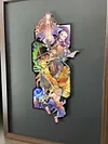 Four Main Characters 3D Fridge Magnet - Demon Slayer: Kimetsu no Yaiba Resin Statue - momo Studio