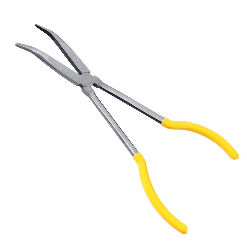 

11 inch Long Nose Plier 0/45 Degrees Bent Nose Puller Hose Clamp, Rt-112, 501 Original