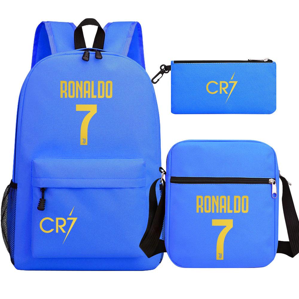 Mayoulove Cristiano Ronaldo Backpack Lightweight Design for School and Outdoor Activities-Mayoulove