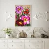 (5 Sizes) Butterfly Flower-Full Square Diamond Painting