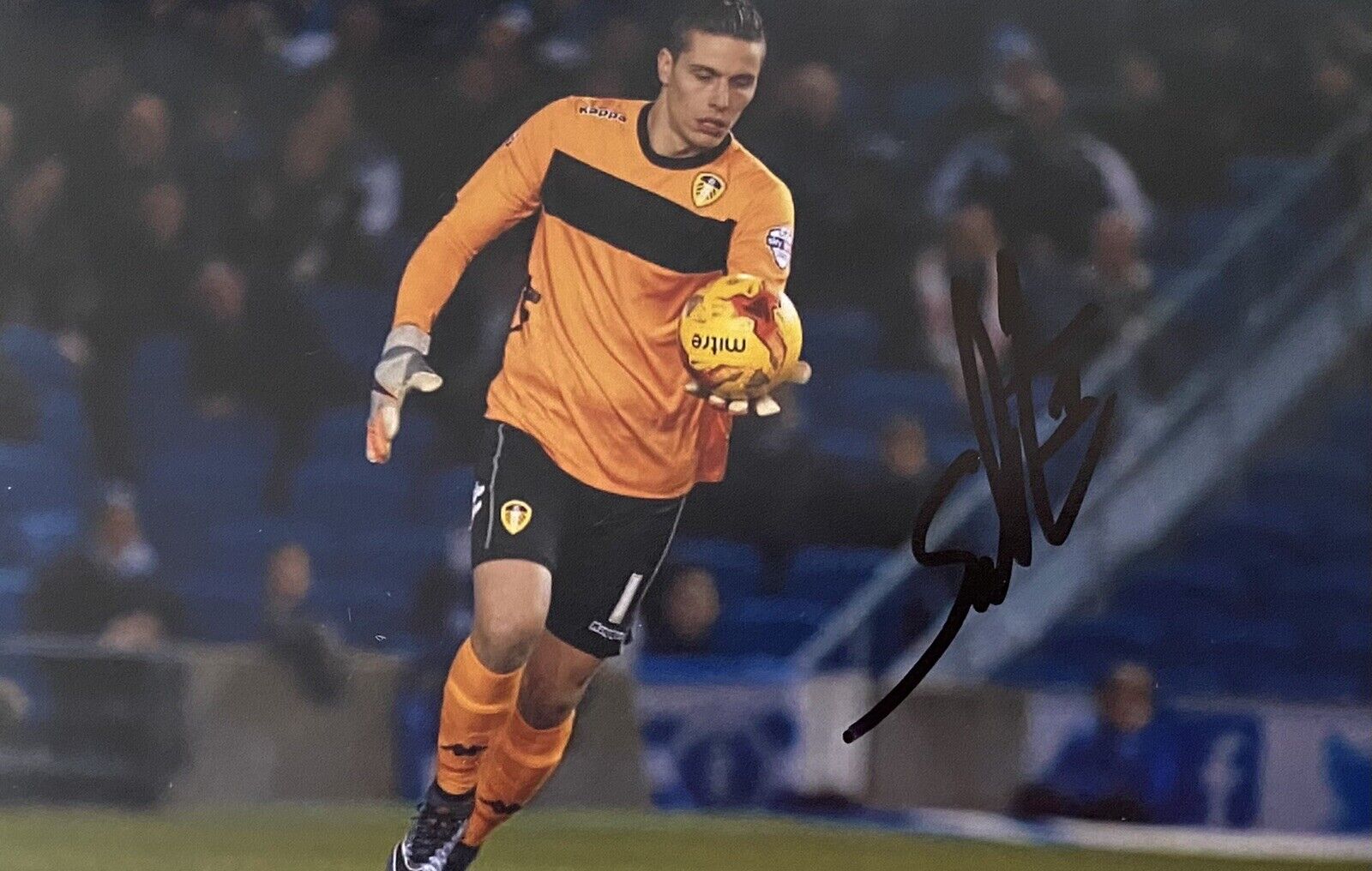 Marco Silvestri Hand Signed Leeds United 6X4 Photo Poster painting