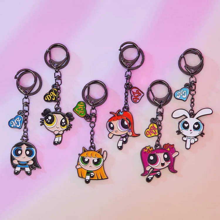 PowerPuff Girl Style Keychains – Celine XO