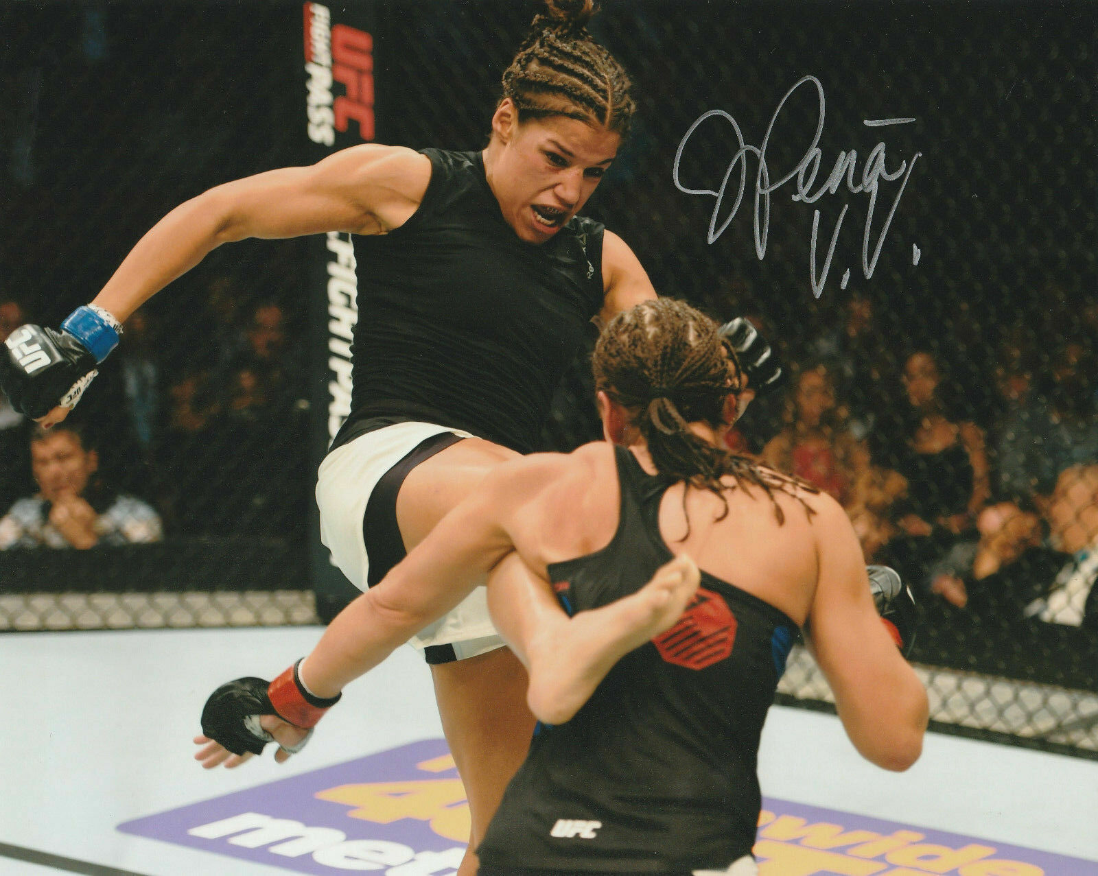 Julianna Pena Autographed Signed 8x10 Photo Poster painting ( UFC ) REPRINT