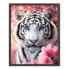 White Tiger-11CT Stamped Cross Stitch 40*50cm/15.75*19.69in