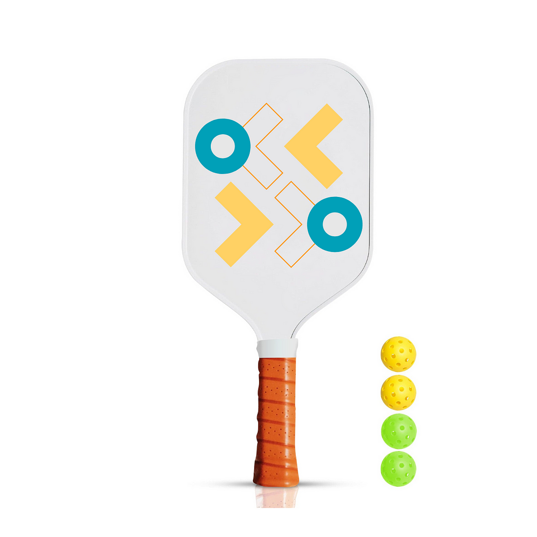Lightweight Durable Fiber Glass Pickleball Paddle - Perfect for All Levels