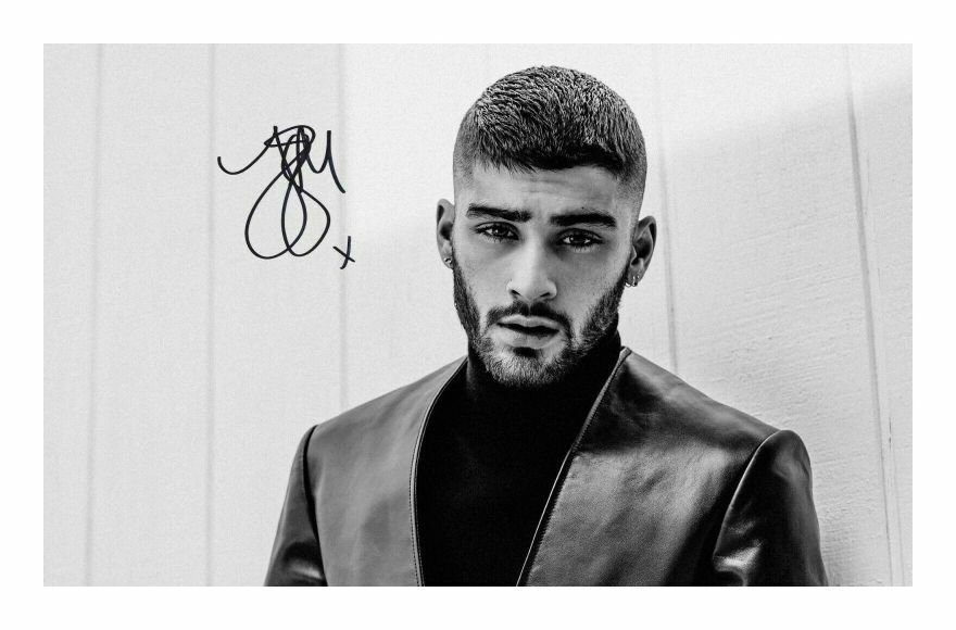 ZAYN MALIK AUTOGRAPH SIGNED PP Photo Poster painting POSTER