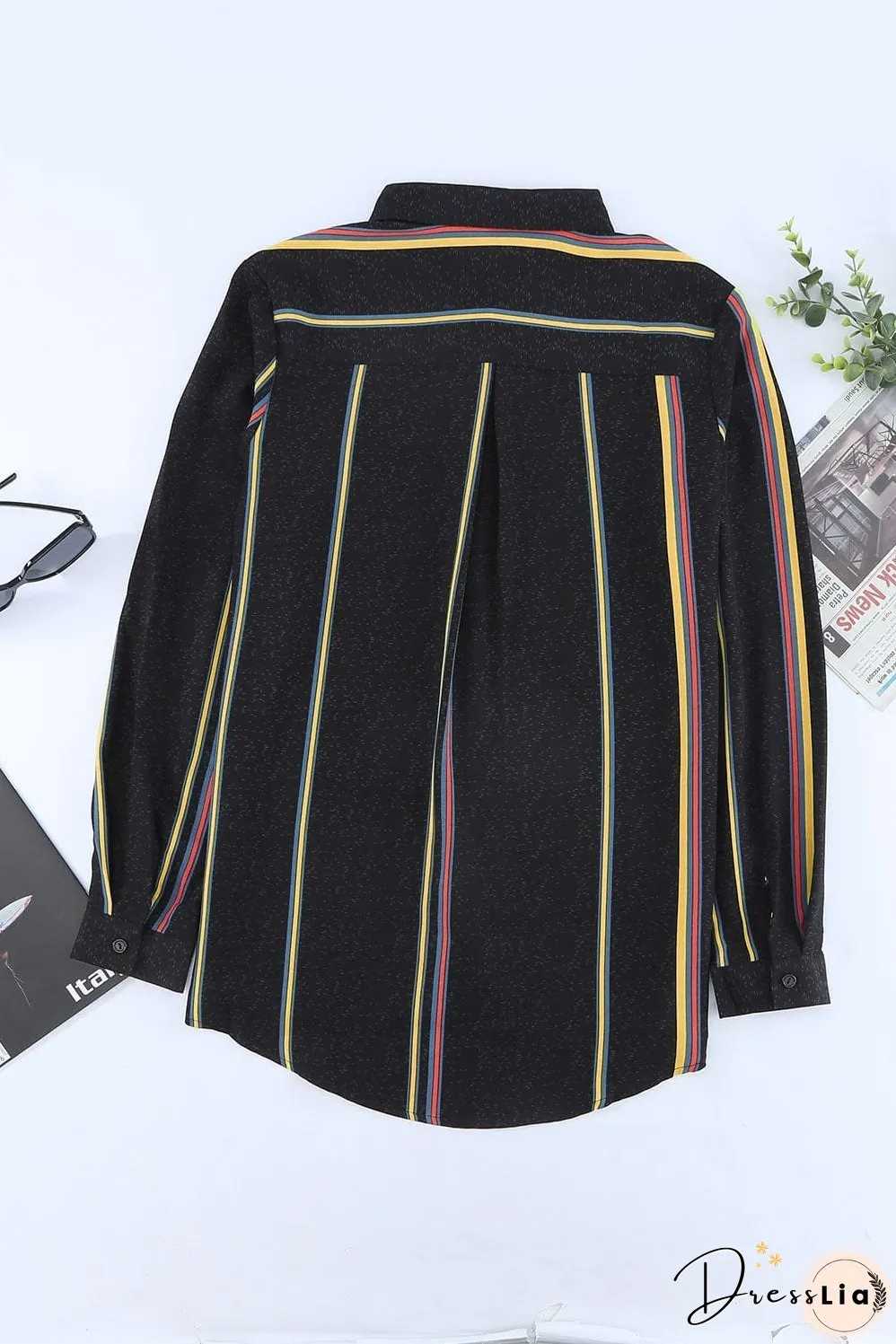 Weekend Casual Striped Shirt