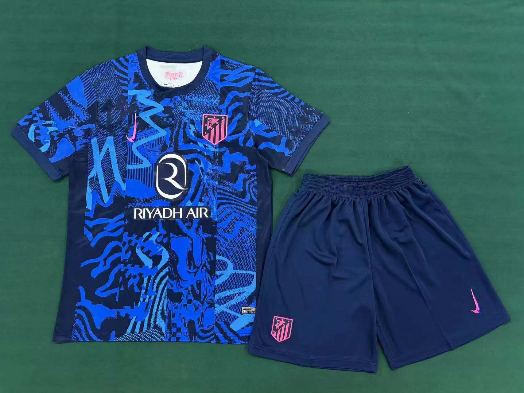 2024-2025 KIDS Atletico Madrid Third Away Football Shirt 1:1 Thai Quality