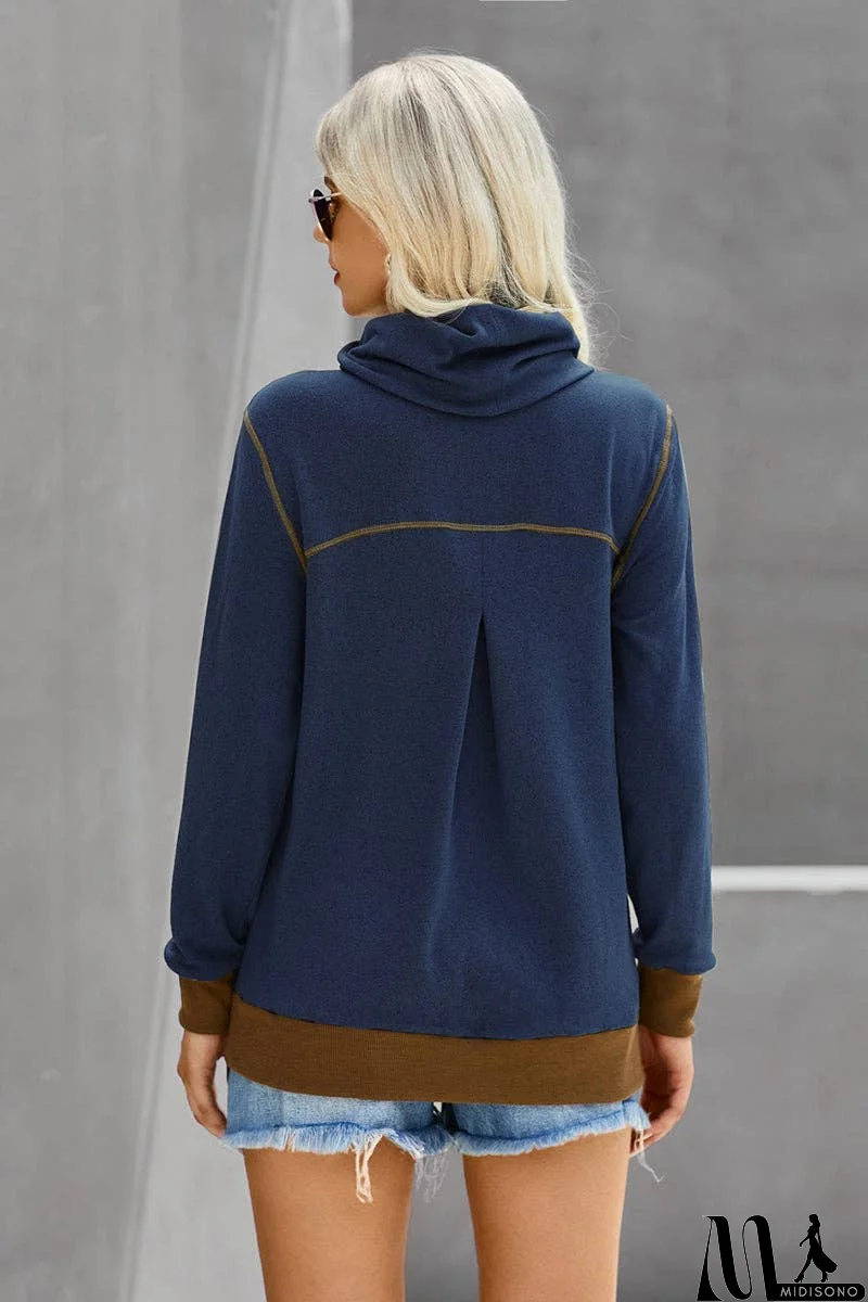 MidiSono - Cozy Chic Turtleneck Top