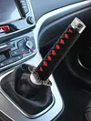 Japanese Sword Universal Gear Shift Lever Knob with 4 Adapters for Most Vehicles