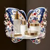 &Eacute;tag&egrave;re d&rsquo;angle papillon en acrylique - D&eacute;coration artisanale 5d