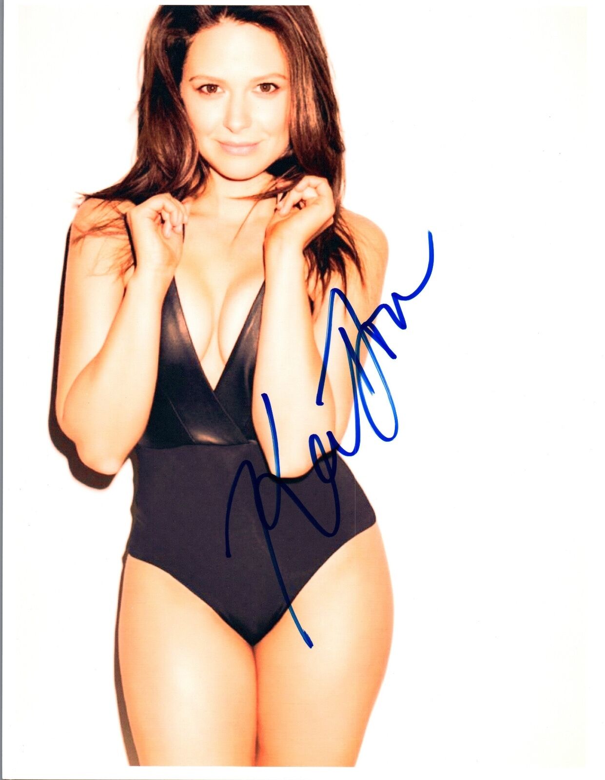 Katie Lowes Signed Autographed 8x10 Photo Poster painting Scandal Actress COA VD