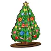3D Double Sided Drills Diamond Painting Xmas Tree DIY Special Shaped Desk Ornament Kits